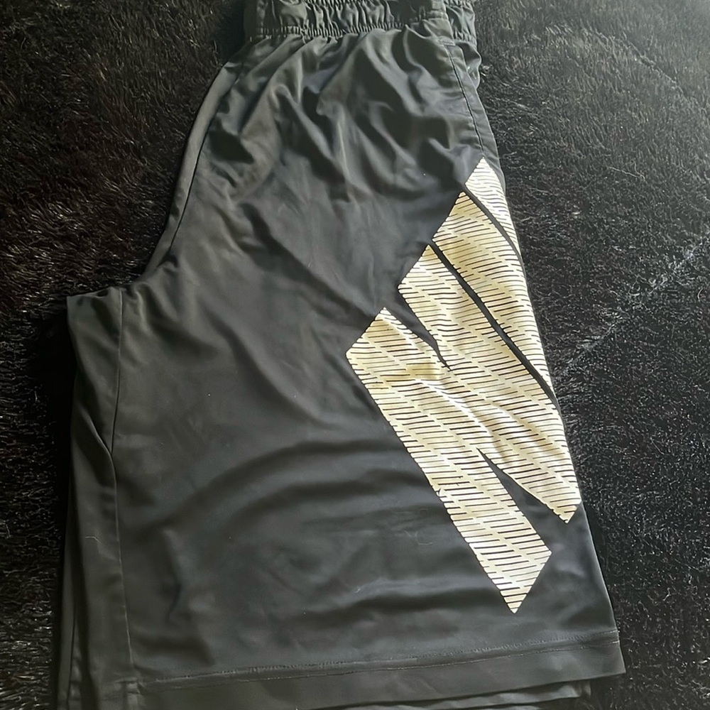 Black and white Nike men’s shorts